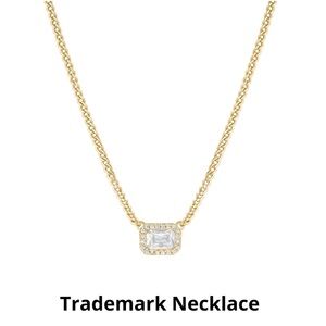 Daryl Ann Denner Gold Trademark Necklace